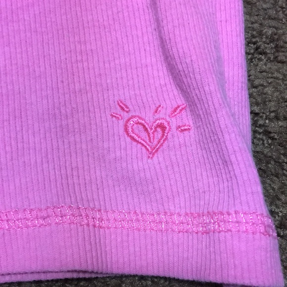 Justice tank Girls Sz 16 solid pink top - Picture 2 of 5